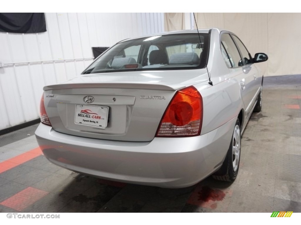 2006 Elantra GLS Sedan - Champagne Beige / Gray photo #8