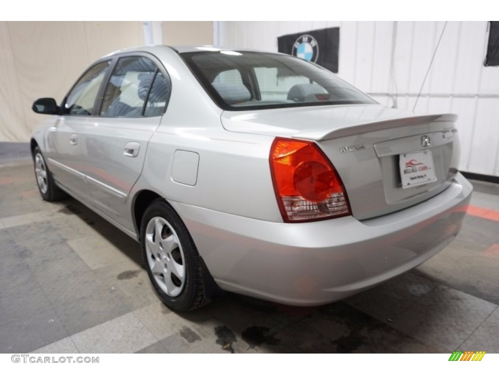 2006 Elantra GLS Sedan - Champagne Beige / Gray photo #10