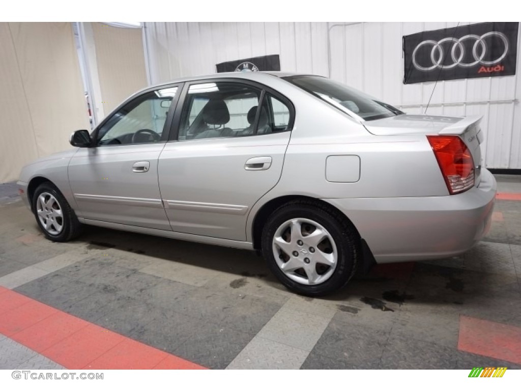 2006 Elantra GLS Sedan - Champagne Beige / Gray photo #11