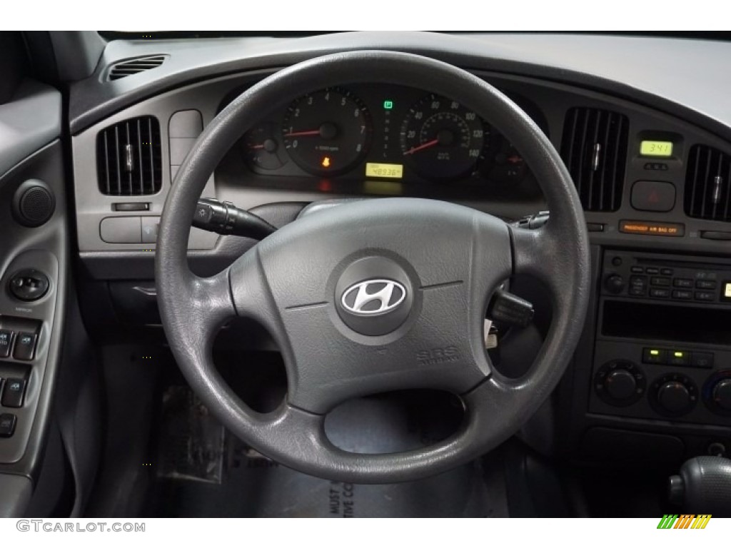 2006 Elantra GLS Sedan - Champagne Beige / Gray photo #27