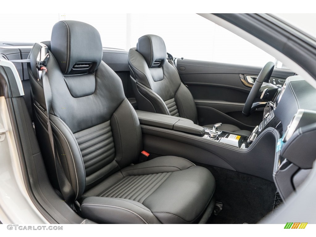 Black Interior 2017 Mercedes-Benz SL 550 Roadster Photo #115494209