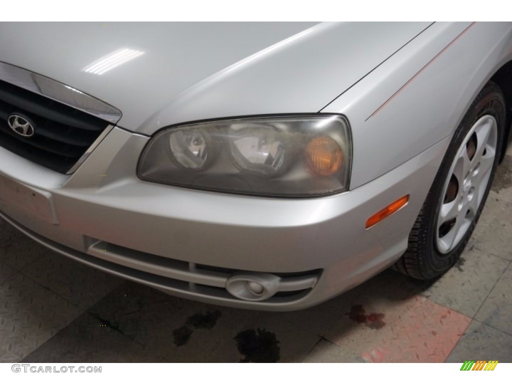 2006 Elantra GLS Sedan - Champagne Beige / Gray photo #42