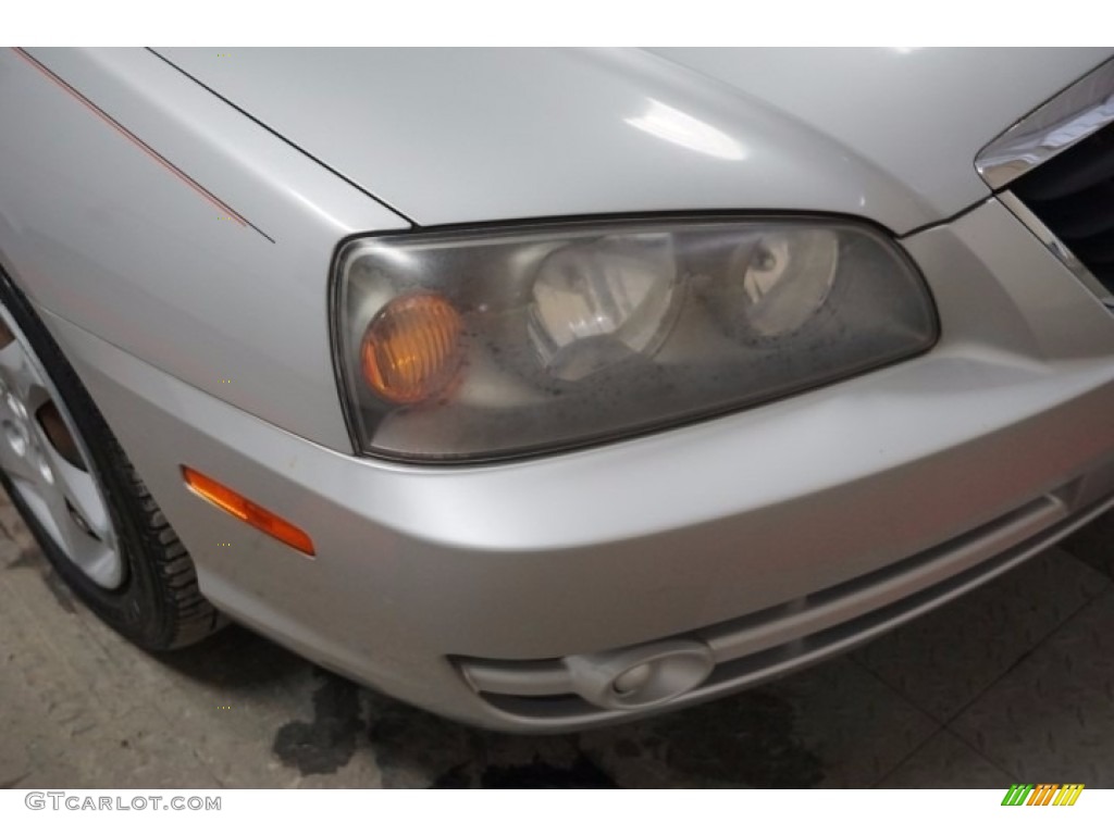 2006 Elantra GLS Sedan - Champagne Beige / Gray photo #43