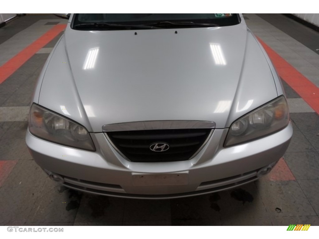 2006 Elantra GLS Sedan - Champagne Beige / Gray photo #45