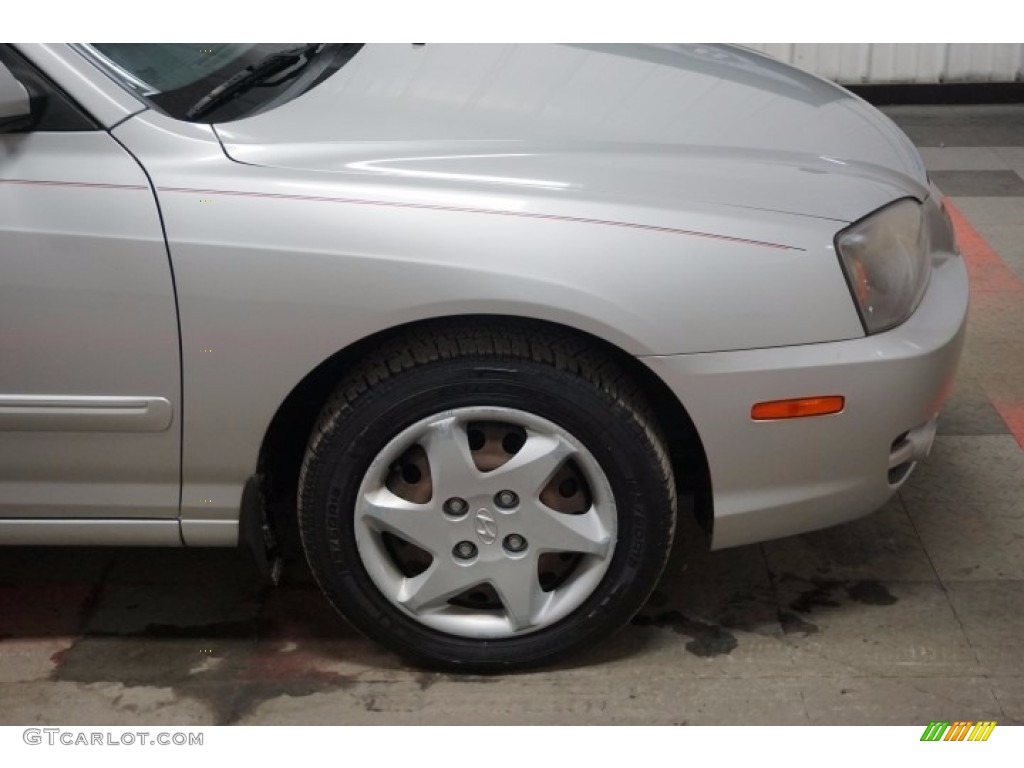 2006 Elantra GLS Sedan - Champagne Beige / Gray photo #46