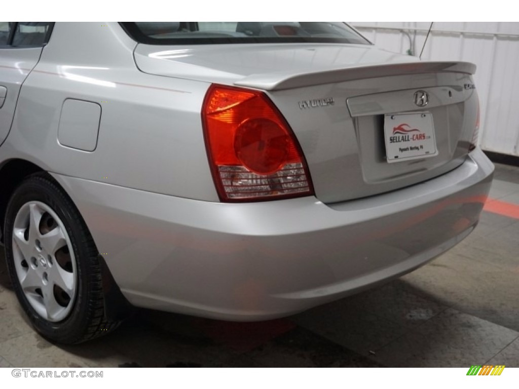 2006 Elantra GLS Sedan - Champagne Beige / Gray photo #58