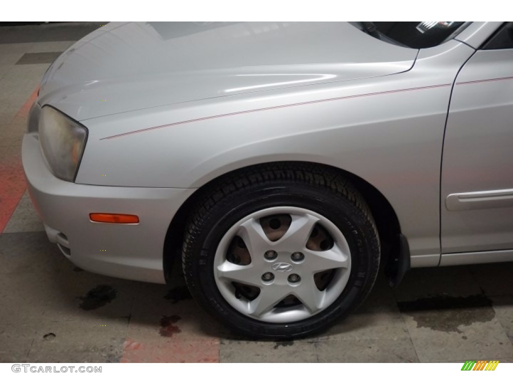 2006 Elantra GLS Sedan - Champagne Beige / Gray photo #68