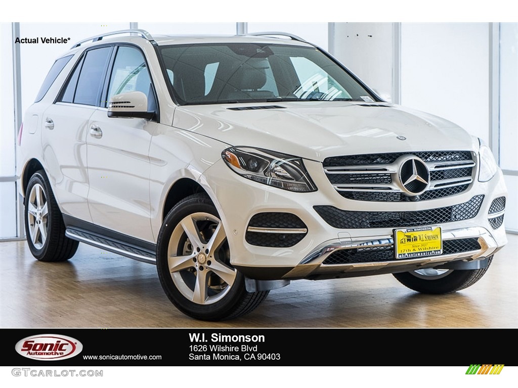 2017 GLE 350 - Polar White / Black photo #1