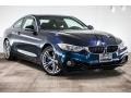 Midnight Blue Metallic 2017 BMW 4 Series 440i Coupe Exterior