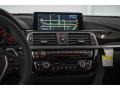 2016 BMW 3 Series Saddle Brown Interior Navigation Photo
