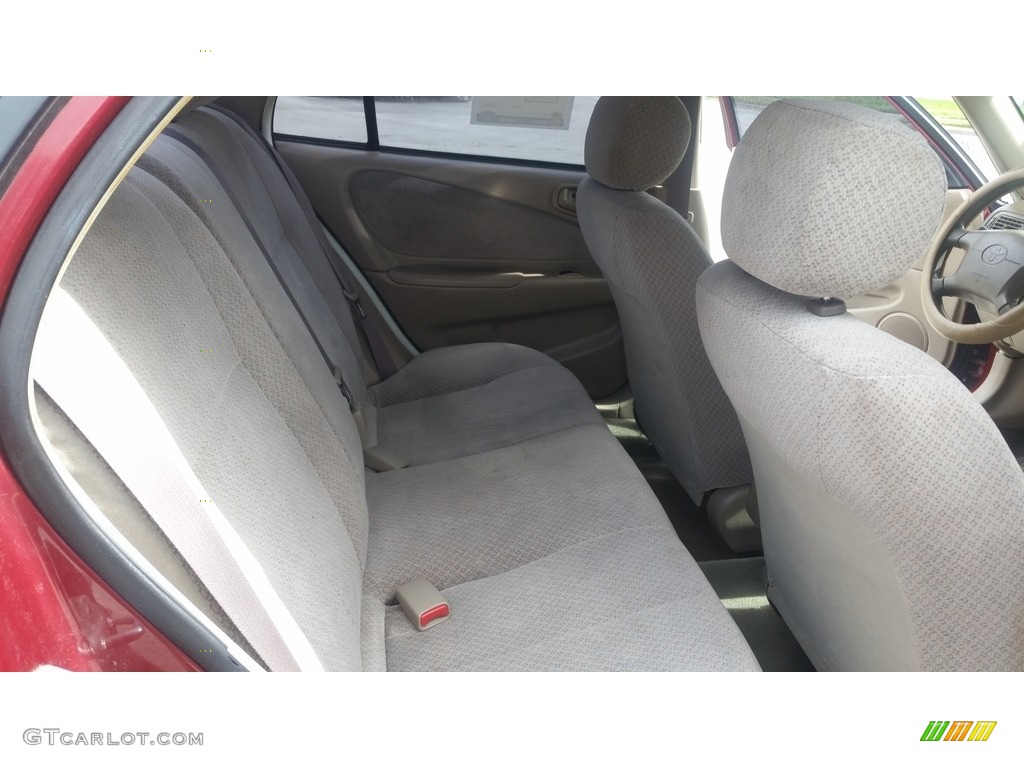 1999 Corolla CE - Venetian Red Pearl / Pebble Beige photo #15