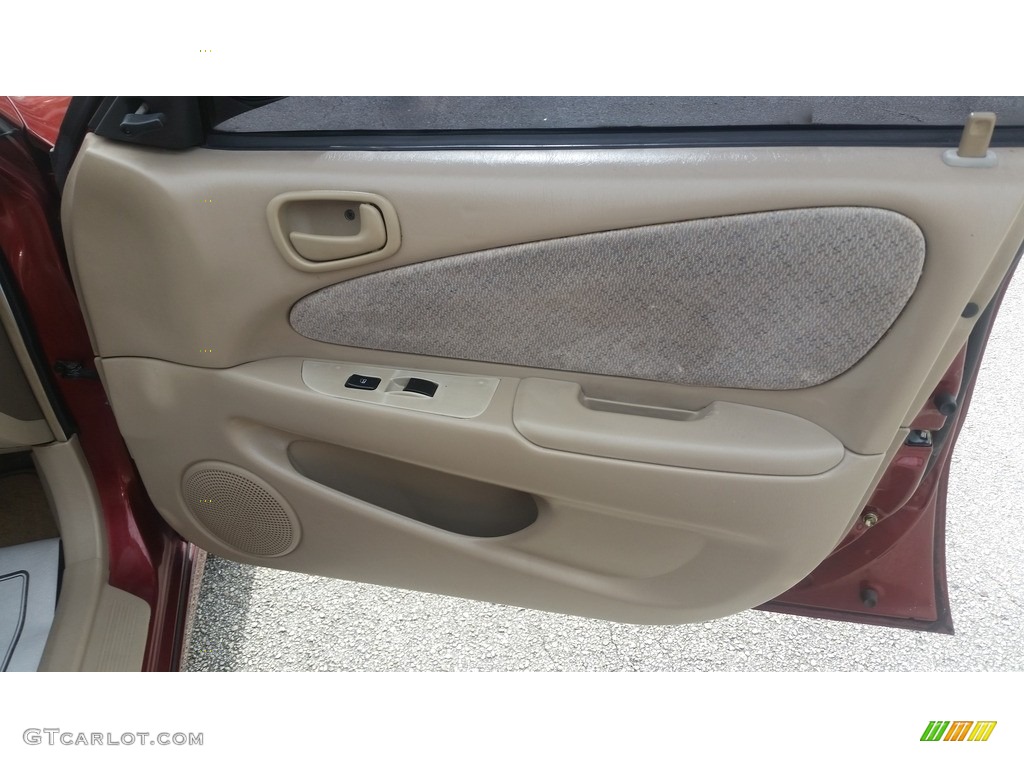 1999 Corolla CE - Venetian Red Pearl / Pebble Beige photo #18