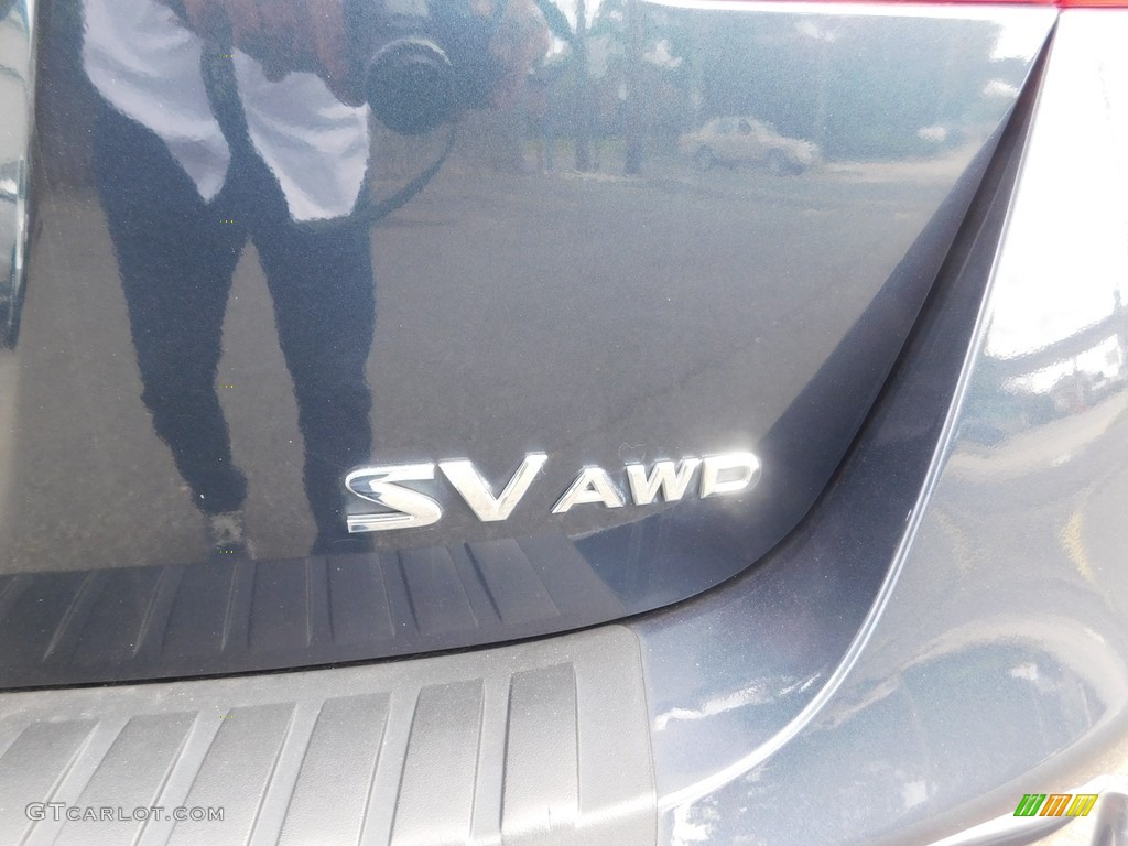 2013 Rogue SV AWD - Graphite Blue / Black photo #7
