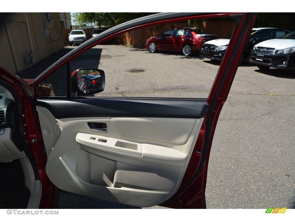 2013 XV Crosstrek 2.0 Premium - Venetian Red Pearl / Ivory photo #19