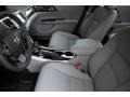  2017 Accord EX-L V6 Sedan Gray Interior