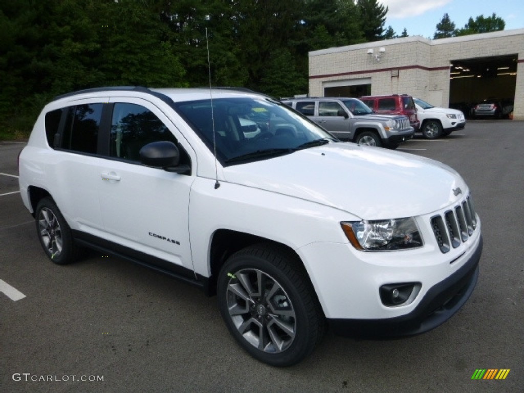 Bright White 2017 Jeep Compass Sport SE 4x4 Exterior Photo #115498789