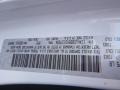  2017 Compass Sport SE 4x4 Bright White Color Code PW7