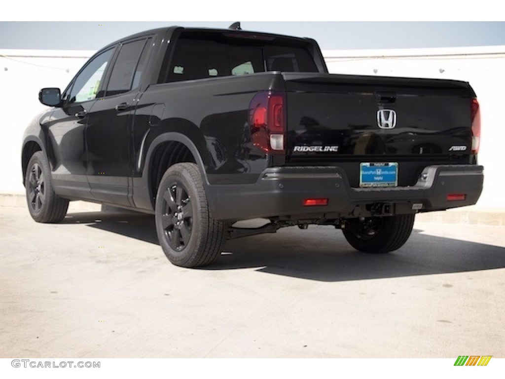 Crystal Black Pearl 2017 Honda Ridgeline RTL-E AWD Black Edition Exterior Photo #115500307