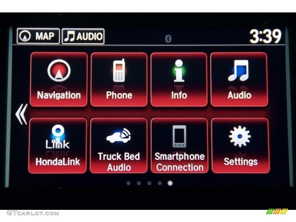 2017 Honda Ridgeline RTL-E AWD Black Edition Controls Photo #115500628
