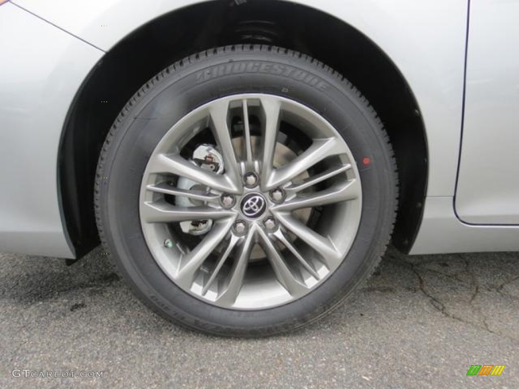 2017 Camry SE - Celestial Silver Metallic / Black photo #4