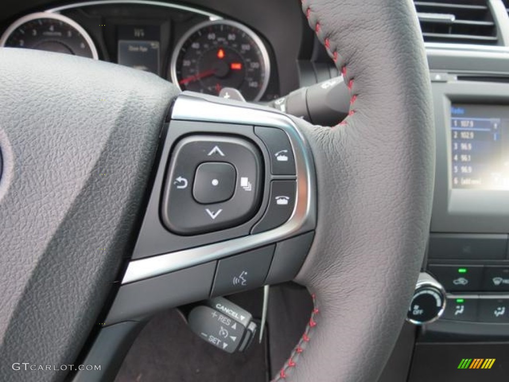 2017 Camry SE - Celestial Silver Metallic / Black photo #13