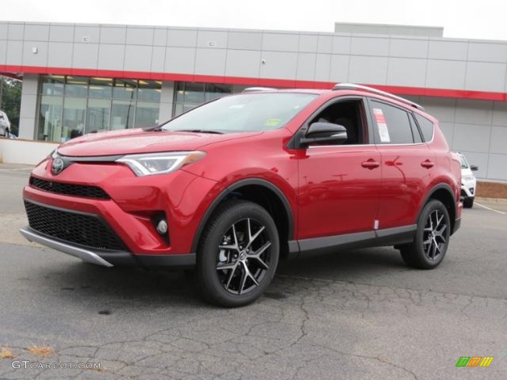 Barcelona Red Metallic 2016 Toyota RAV4 SE Exterior Photo #115502614