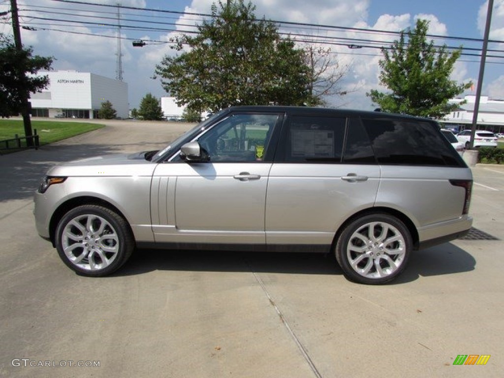 2016 Range Rover HSE - Aruba Metallic / Ebony/Ebony photo #10