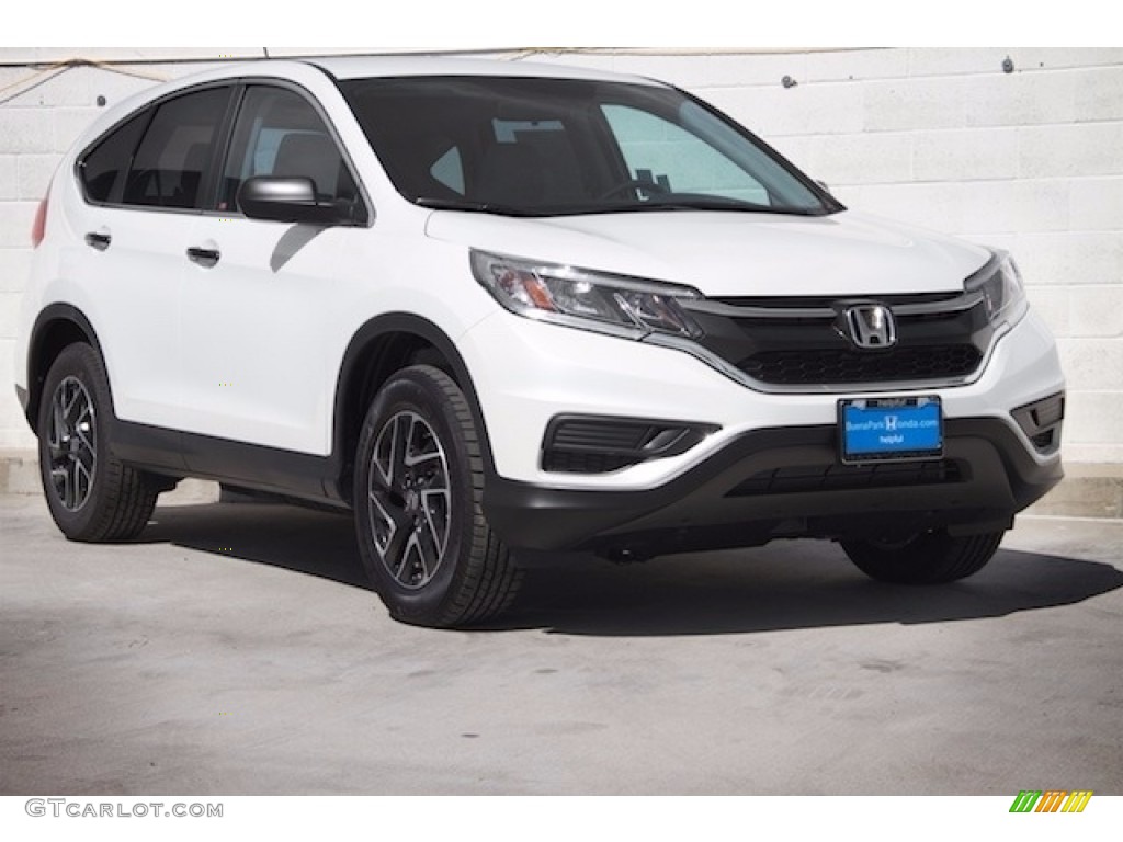 2016 CR-V SE - White Diamond Pearl / Beige photo #1