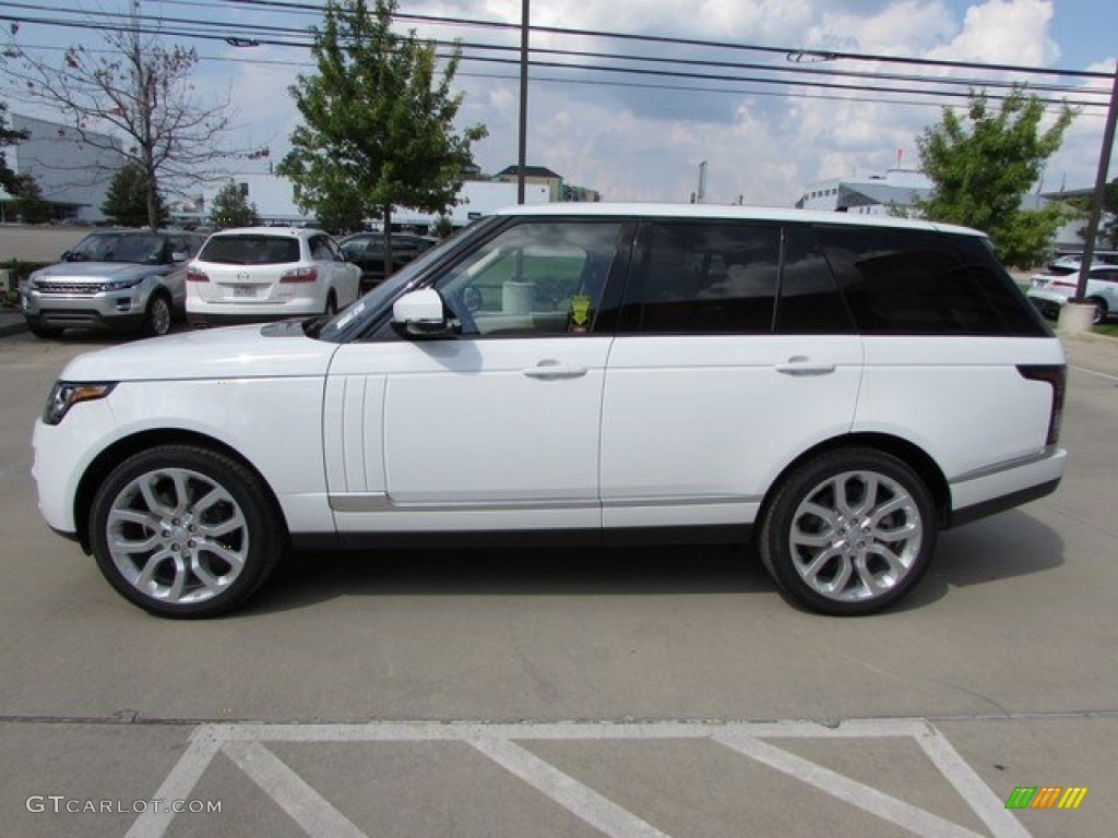 2016 Range Rover Supercharged - Fuji White / Espresso/Almond photo #10