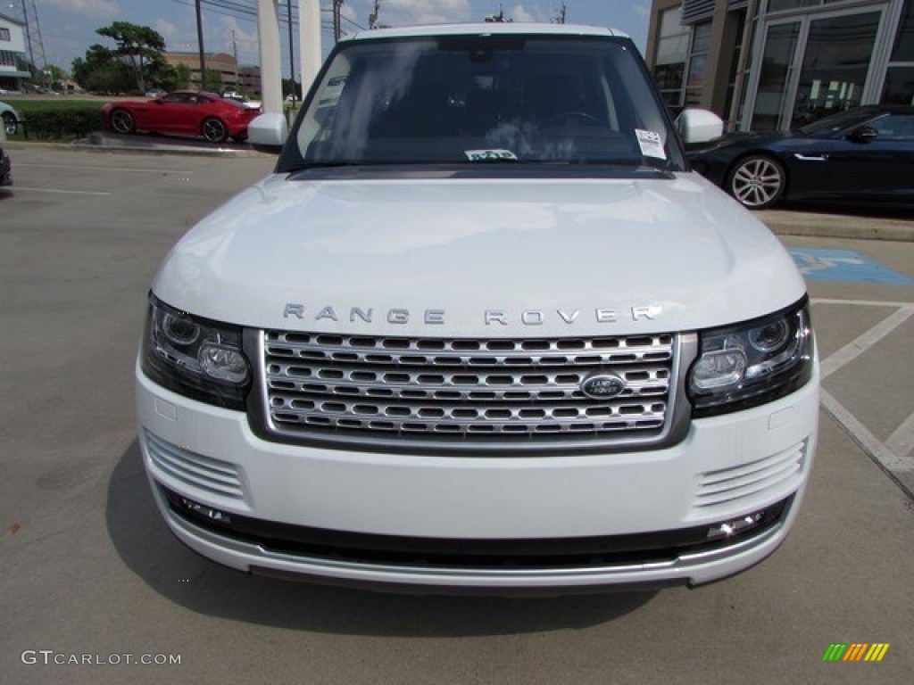 2016 Range Rover Supercharged - Fuji White / Espresso/Almond photo #12