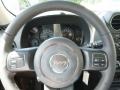Dark Slate Gray 2017 Jeep Patriot High Altitude Steering Wheel