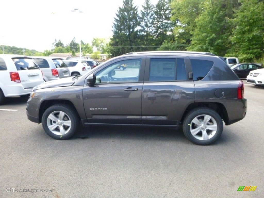 Granite Crystal Metallic 2017 Jeep Compass Sport 4x4 Exterior Photo #115504717