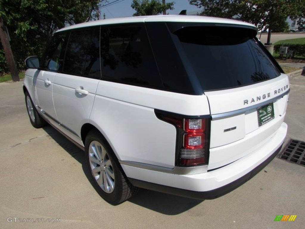 2016 Range Rover HSE - Fuji White / Ebony/Ebony photo #9