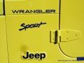 Solar Yellow - Wrangler Sport 4x4 Photo No. 26