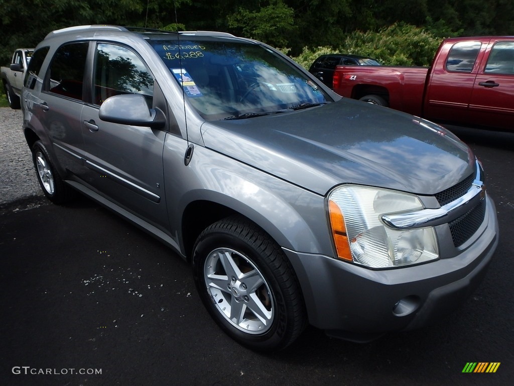 2006 Equinox LT - Dark Silver Metallic / Light Gray photo #5