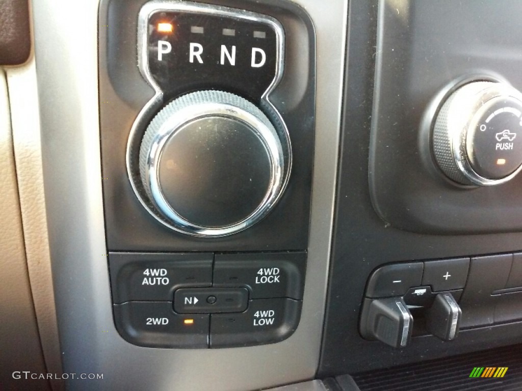 2013 1500 SLT Quad Cab 4x4 - Western Brown Pearl / Canyon Brown/Light Frost Beige photo #22