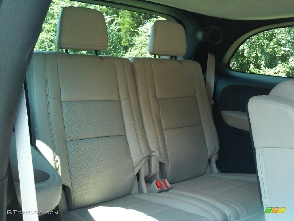 Black/Light Frost Beige Interior 2017 Dodge Durango Citadel Photo #115508035