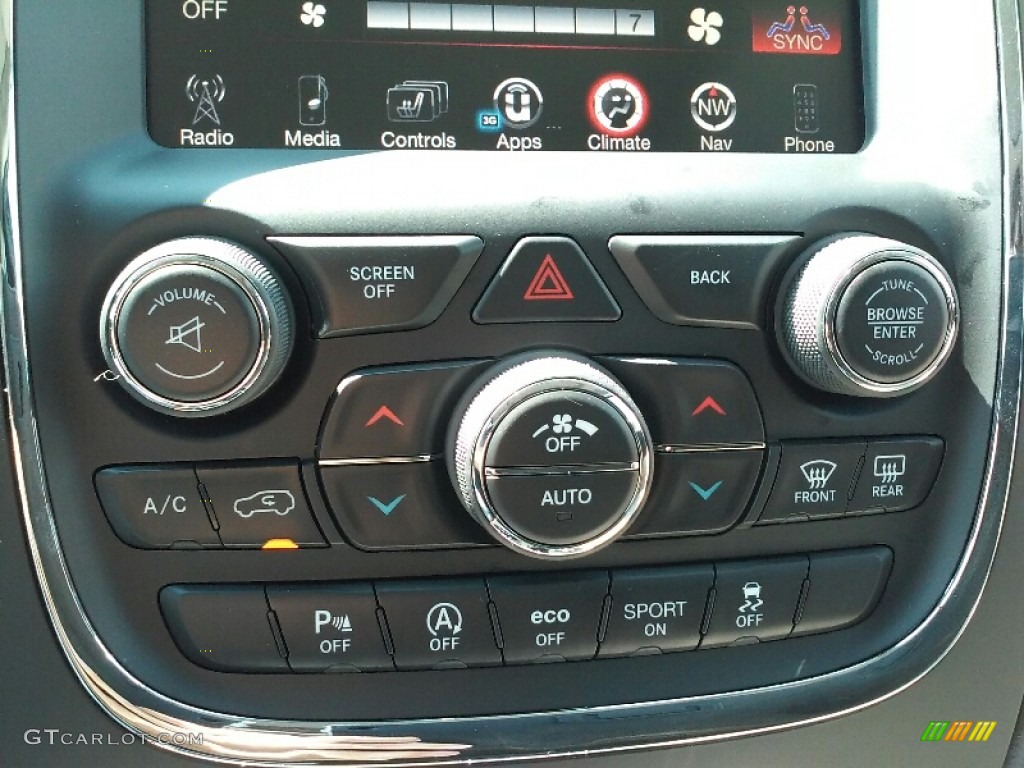 2017 Dodge Durango Citadel Controls Photo #115508269