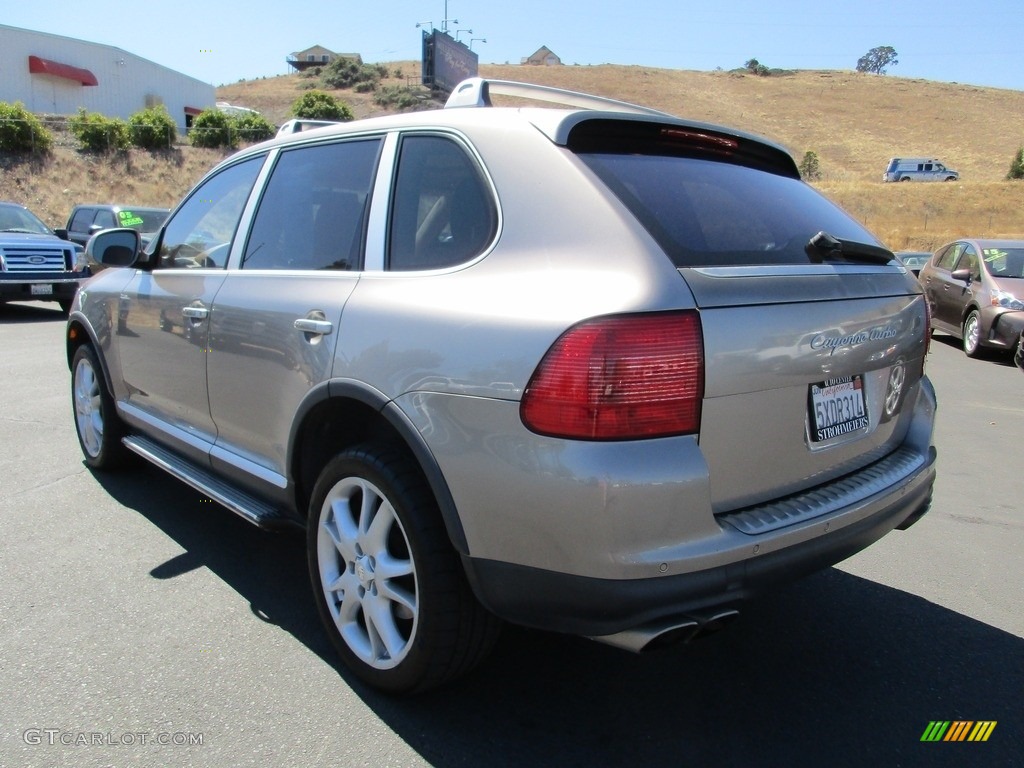 2004 Cayenne Turbo - Prosecco Metallic / Havanna/Sand Beige photo #5