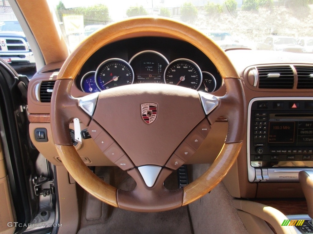 2004 Cayenne Turbo - Prosecco Metallic / Havanna/Sand Beige photo #13