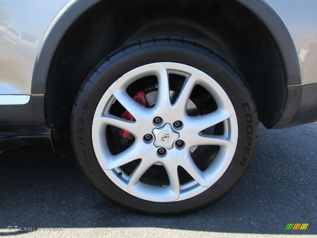 2004 Cayenne Turbo - Prosecco Metallic / Havanna/Sand Beige photo #25