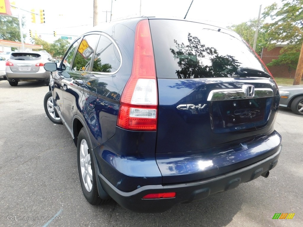 2008 CR-V EX-L 4WD - Royal Blue Pearl / Black photo #3