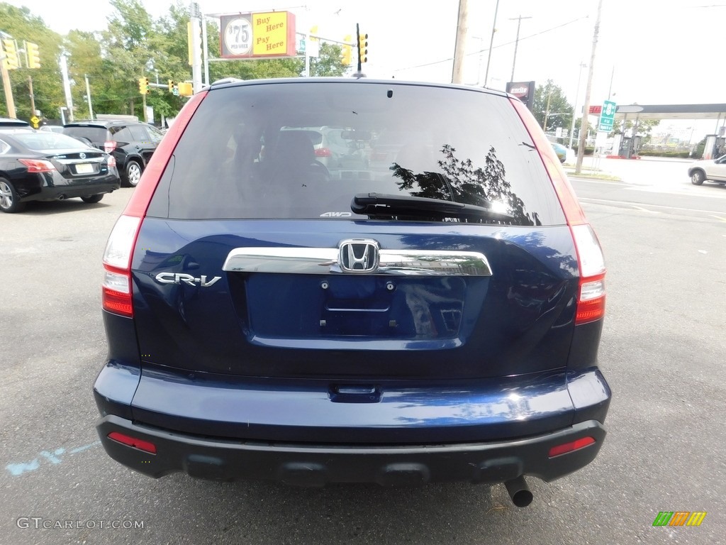 2008 CR-V EX-L 4WD - Royal Blue Pearl / Black photo #6