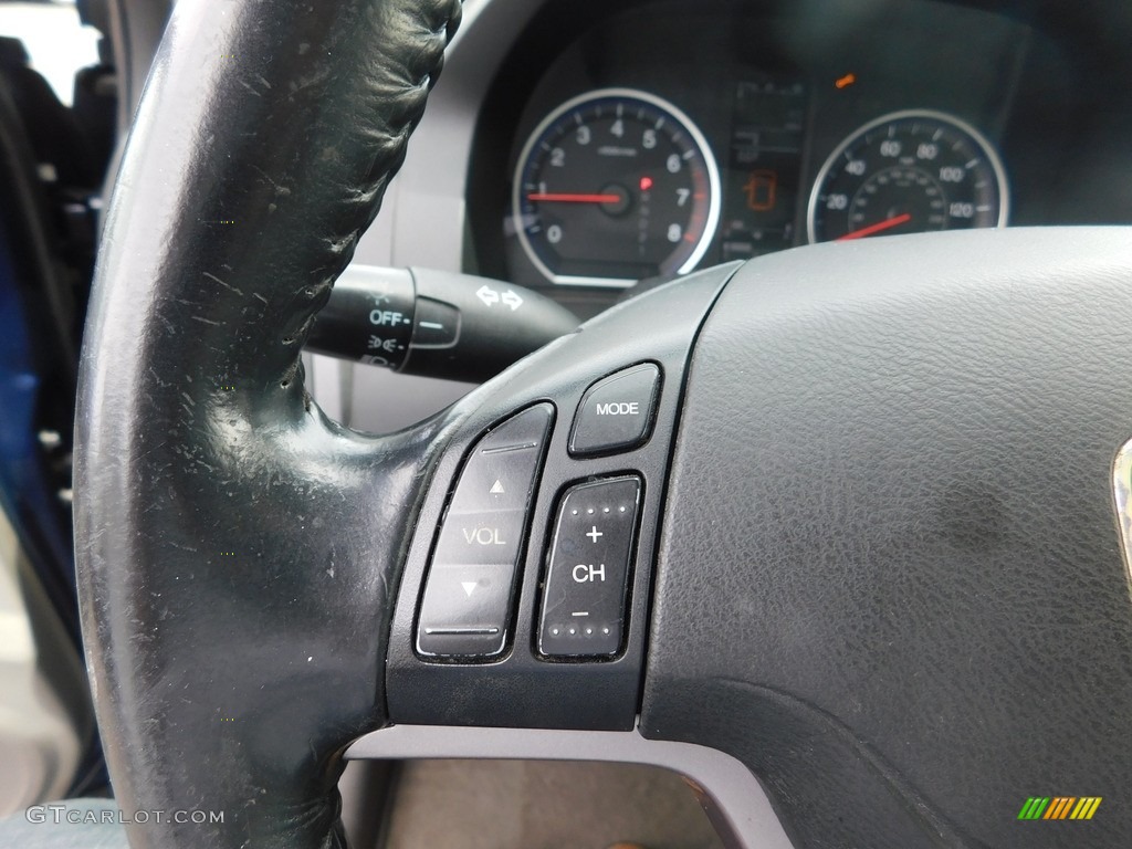 2008 CR-V EX-L 4WD - Royal Blue Pearl / Black photo #15