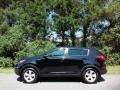 2012 Black Cherry Kia Sportage LX AWD  photo #1