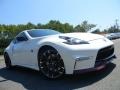 Pearl White 2015 Nissan 370Z NISMO Tech Coupe Exterior