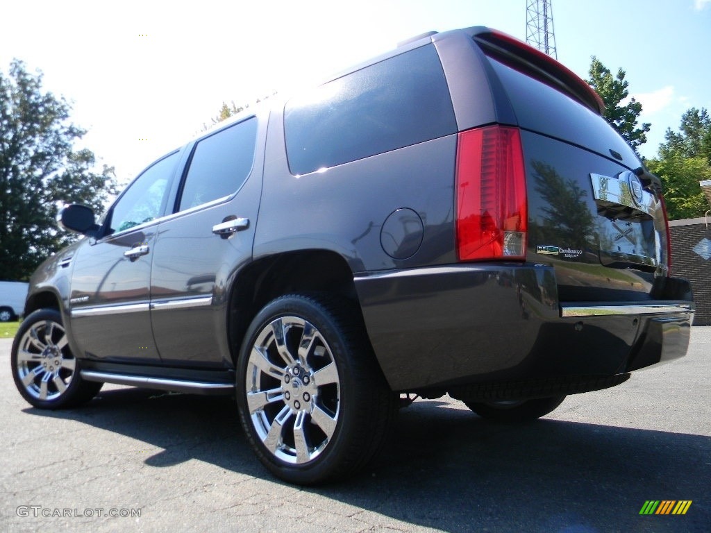 2010 Escalade AWD - Galaxy Gray / Ebony photo #8