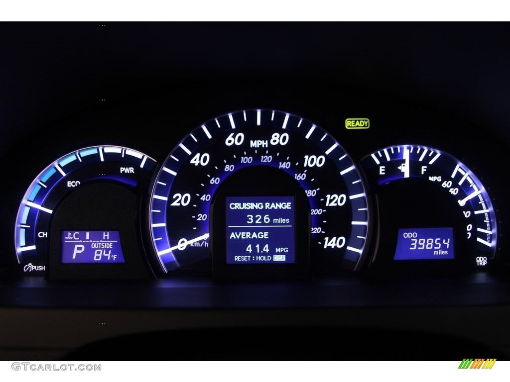 2013 Camry Hybrid LE - Champagne Mica / Ivory photo #7