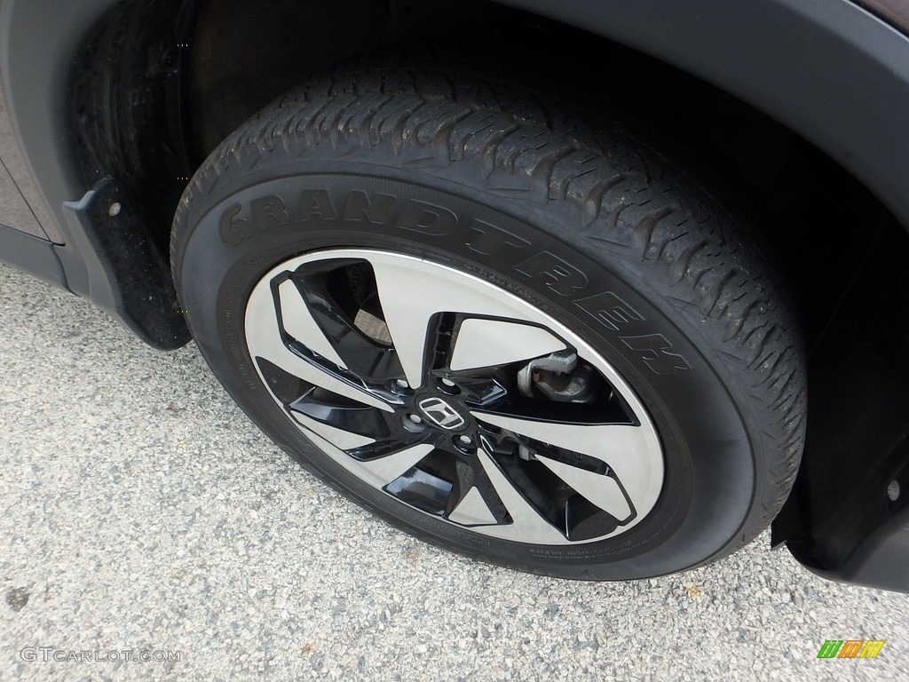 2015 CR-V Touring - Urban Titanium Metallic / Beige photo #10