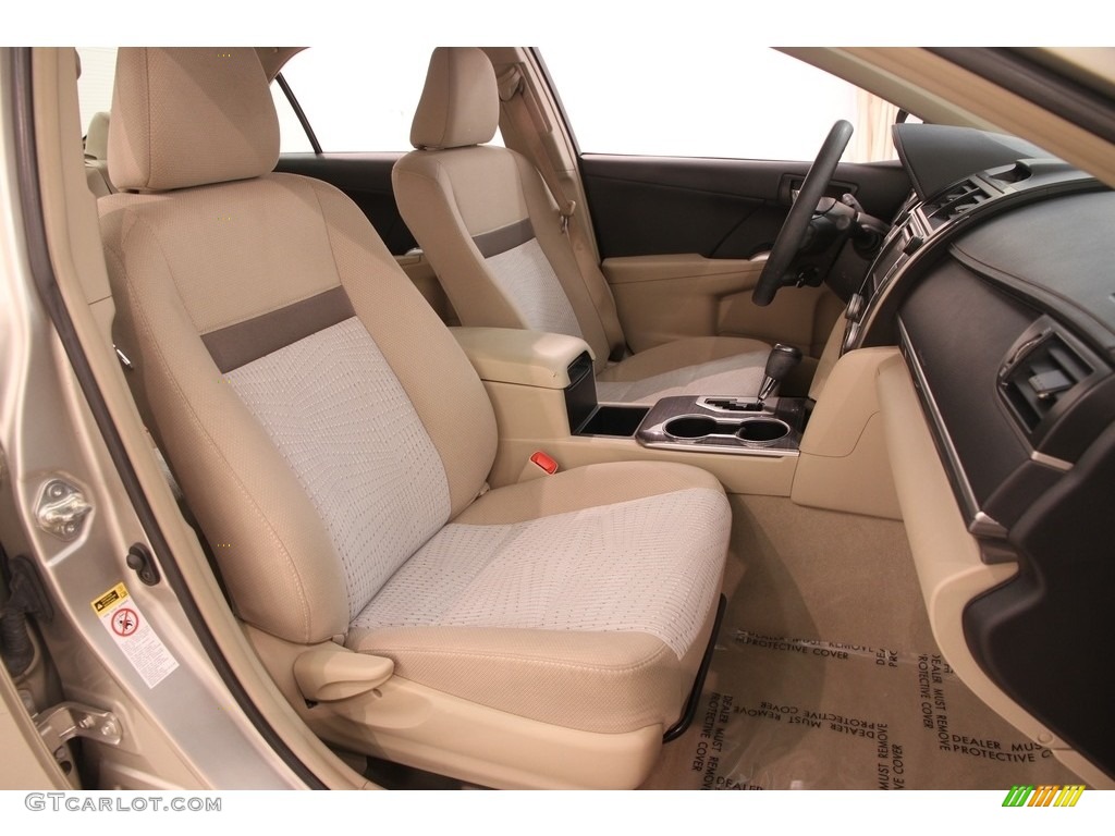 2013 Camry Hybrid LE - Champagne Mica / Ivory photo #12